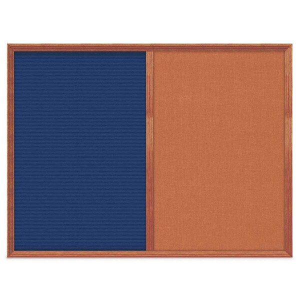 Slim Style Indoor Enclosed Corkboard, 12
